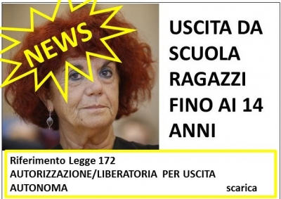 USCITA DA SCUOLA
